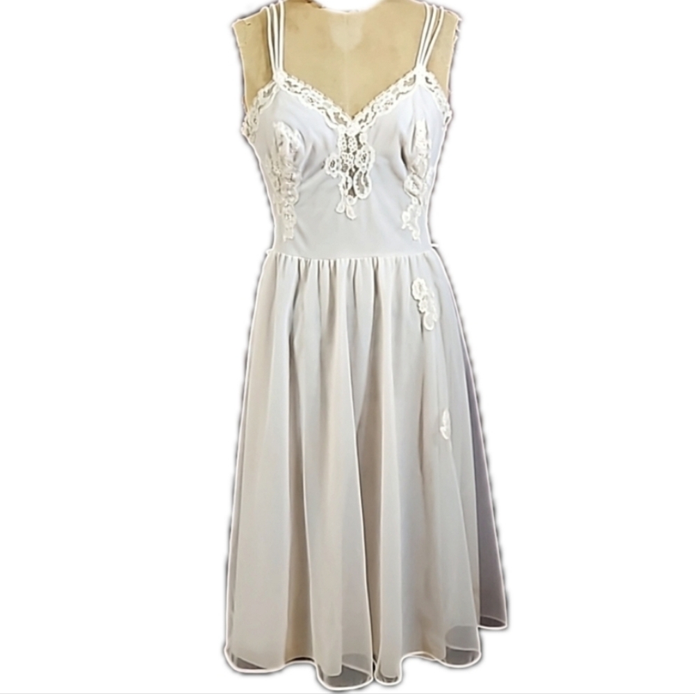VINTAGE Van Raalte PINK CHEMISE NIGHTIE circa late 1950's